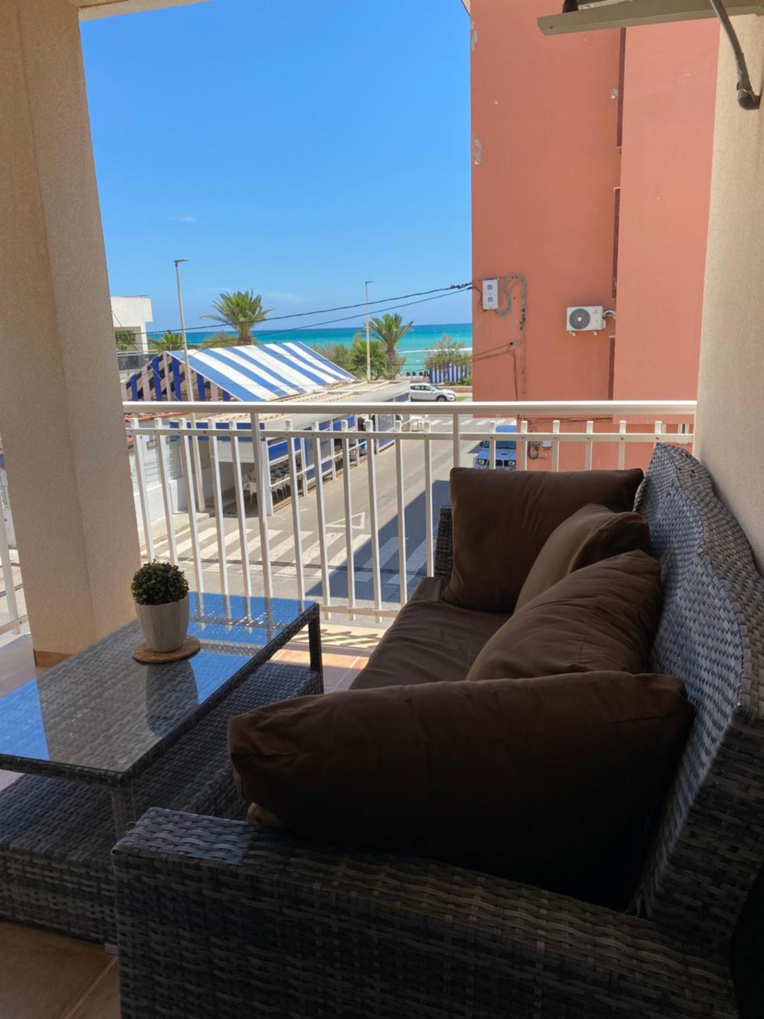 Ferienwohnung Magnifico Piso Con Vistas Al Mar En Moncofa Moncófar Exterior foto